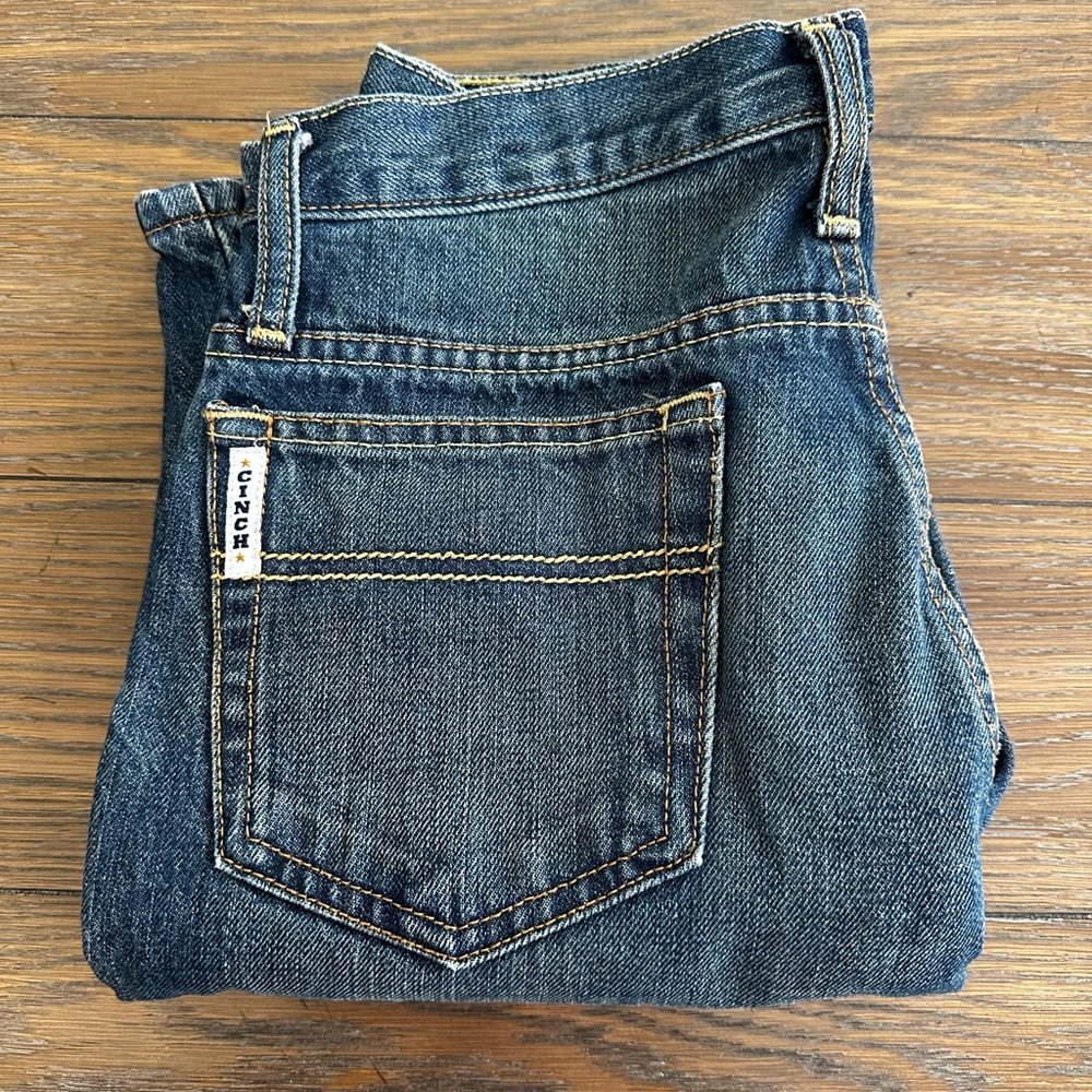 Cinch Men's Dark Blue Skinny Jeans